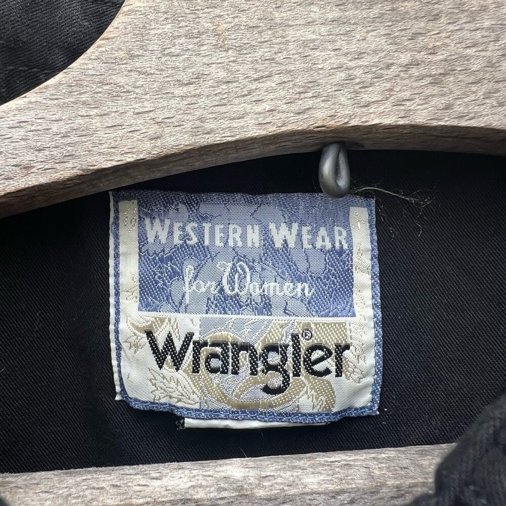 90s Wrangler For Women Pioneer Cowgirl Western Stripe Brushpopper Shirt 3X VOLUP - Picture 4 of 5